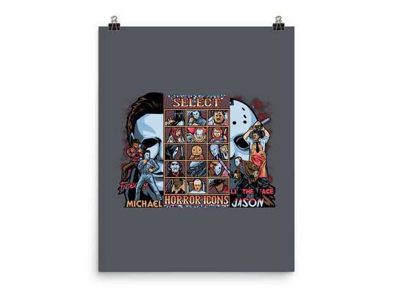 Clash Of Horror Icons