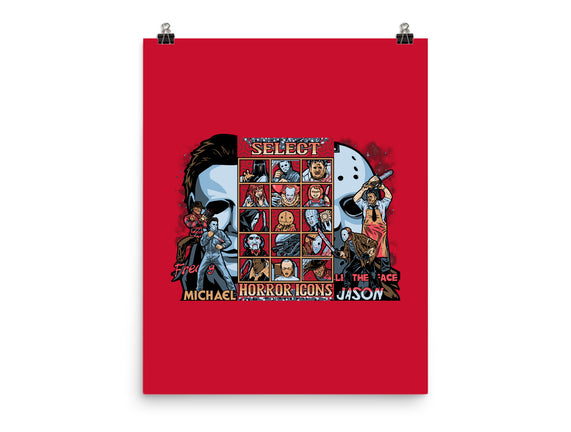 Clash Of Horror Icons