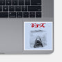 Jaws Sumi-e-None-Glossy-Sticker-DrMonekers