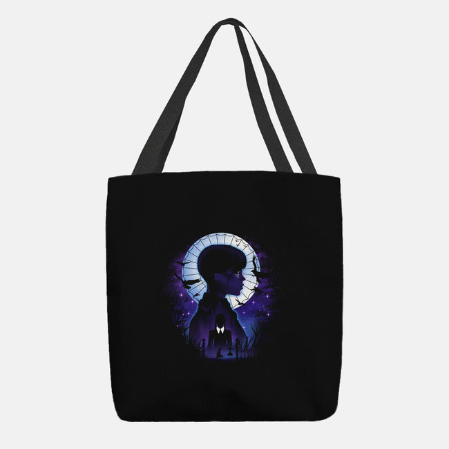 Nevermore Night Landscape-None-Basic Tote-Bag-dandingeroz