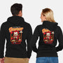 Killer Gamer-Unisex-Zip-Up-Sweatshirt-AlemaArt
