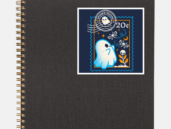 Spooky Season Postage Stamp