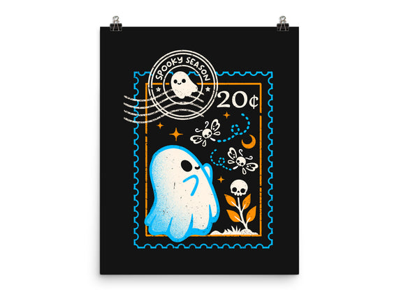 Spooky Season Postage Stamp
