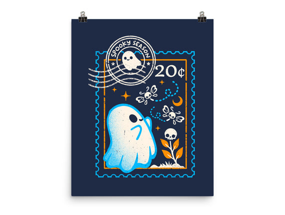 Spooky Season Postage Stamp