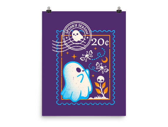 Spooky Season Postage Stamp