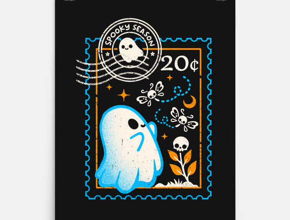 Spooky Season Postage Stamp