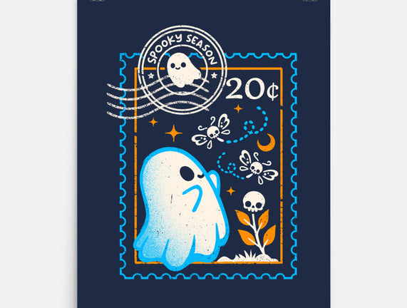 Spooky Season Postage Stamp