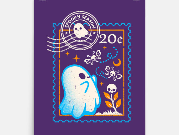 Spooky Season Postage Stamp