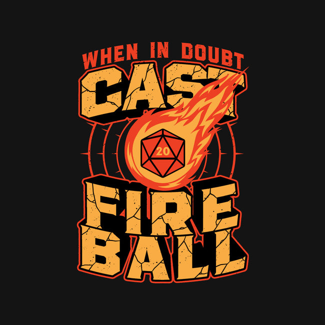 RPG Cast Fireball Quote-None-Stretched-Canvas-Studio Mootant