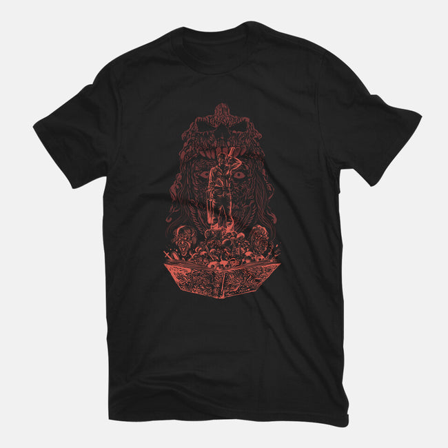 Ash In The Darkness-Unisex-Basic-Tee-zascanauta