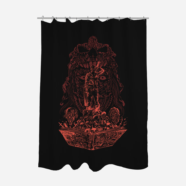 Ash In The Darkness-None-Polyester-Shower Curtain-zascanauta