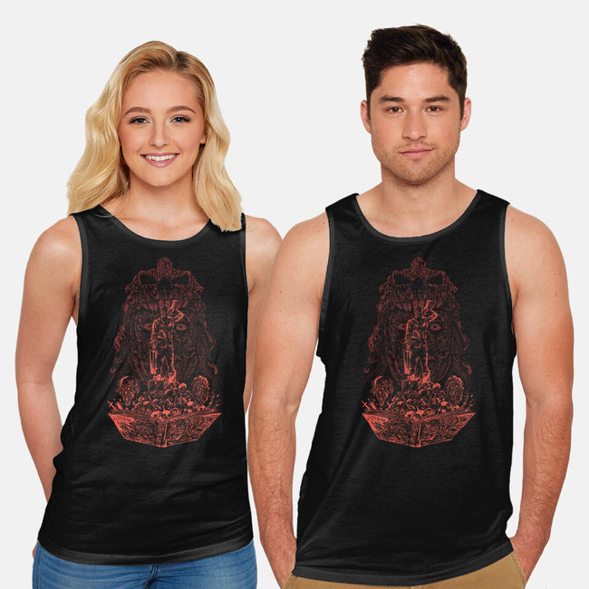 Ash In The Darkness-Unisex-Basic-Tank-zascanauta