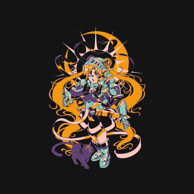 Moon Warrior-Unisex-Baseball-Tee-ilustrata