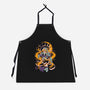 Moon Warrior-Unisex-Kitchen-Apron-ilustrata