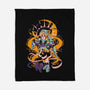 Moon Warrior-None-Fleece-Blanket-ilustrata