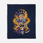 Moon Warrior-None-Fleece-Blanket-ilustrata