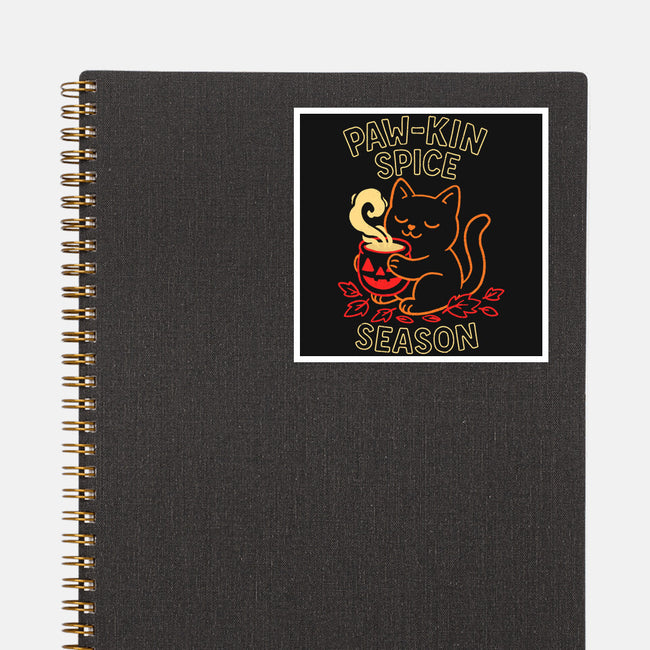 Paw-kin Spice Season-None-Glossy-Sticker-fanfreak1