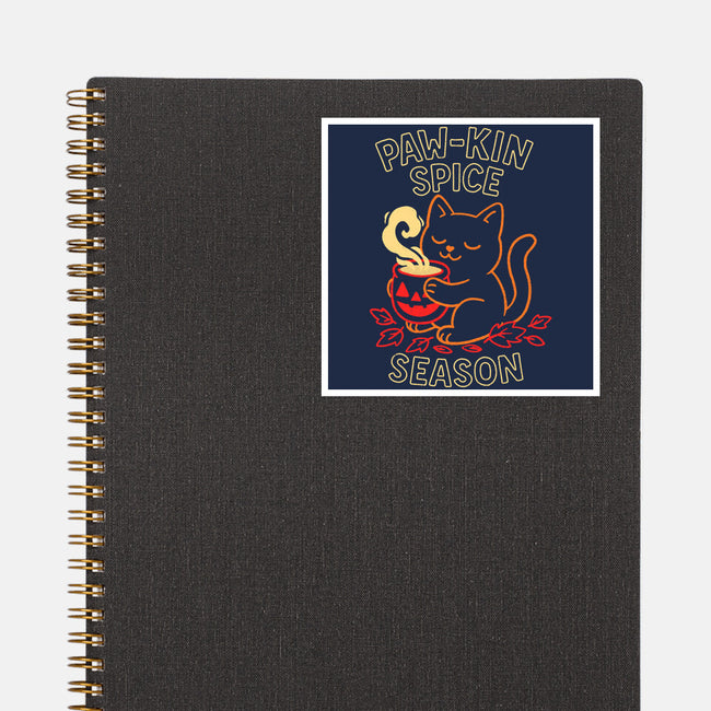 Paw-kin Spice Season-None-Glossy-Sticker-fanfreak1