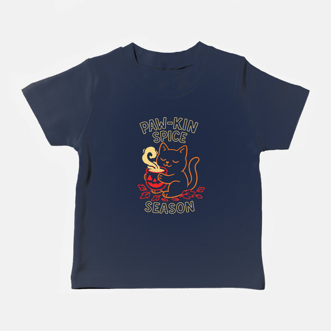 Paw-kin Spice Season-Baby-Basic-Tee-fanfreak1