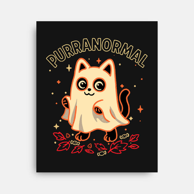 Purranormal Kitty-None-Stretched-Canvas-fanfreak1