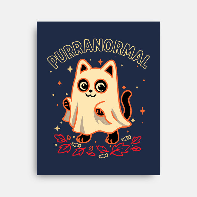 Purranormal Kitty-None-Stretched-Canvas-fanfreak1