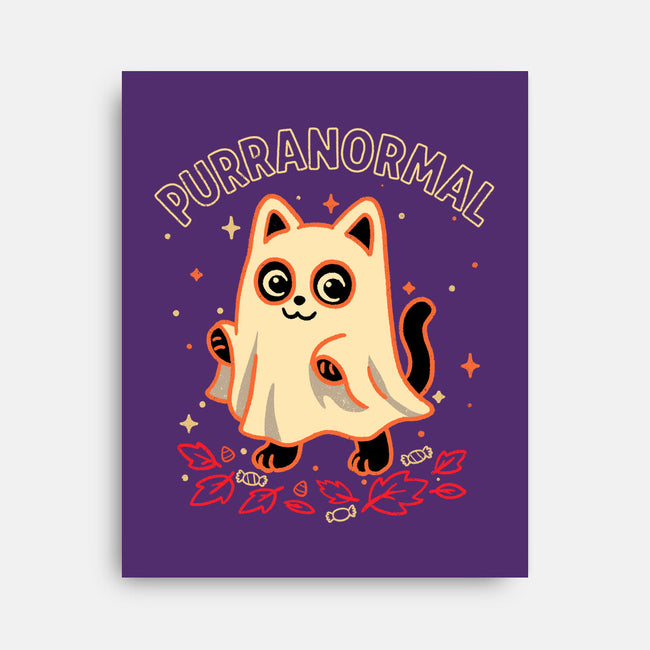 Purranormal Kitty-None-Stretched-Canvas-fanfreak1
