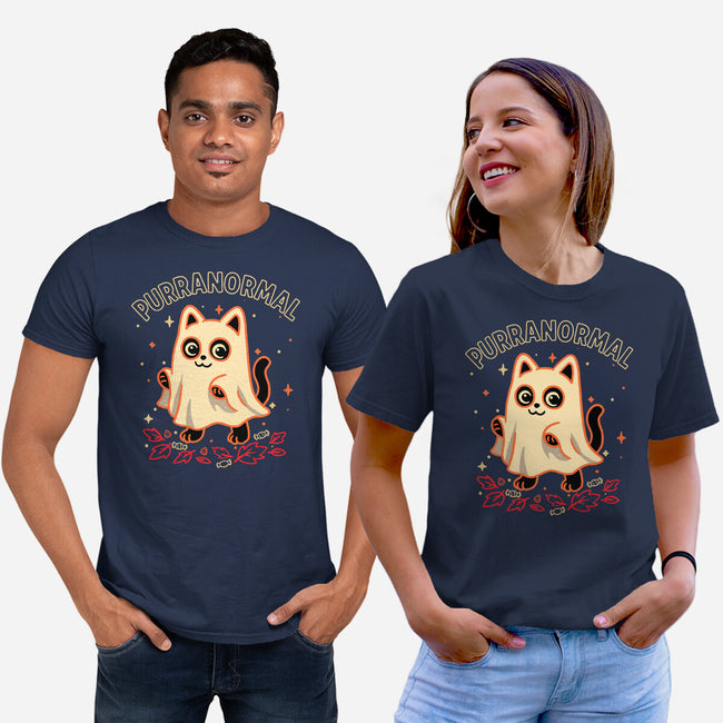 Purranormal Kitty-Unisex-Basic-Tee-fanfreak1