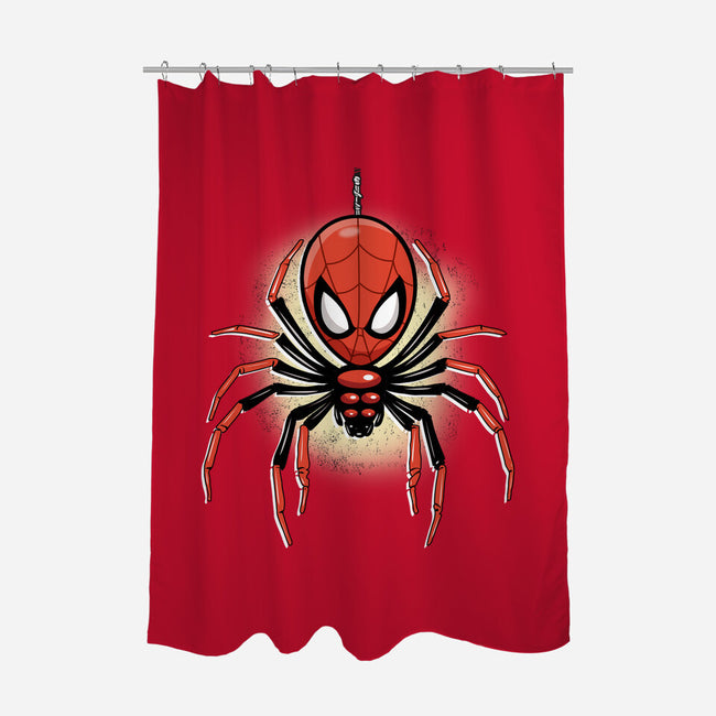 Webslinger From Queens-None-Polyester-Shower Curtain-palmstreet