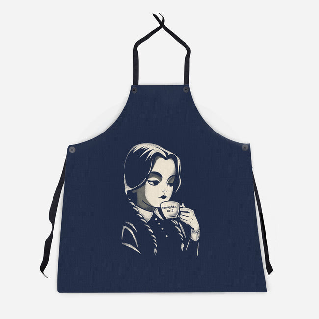 Daughter Number One-Unisex-Kitchen-Apron-turborat14