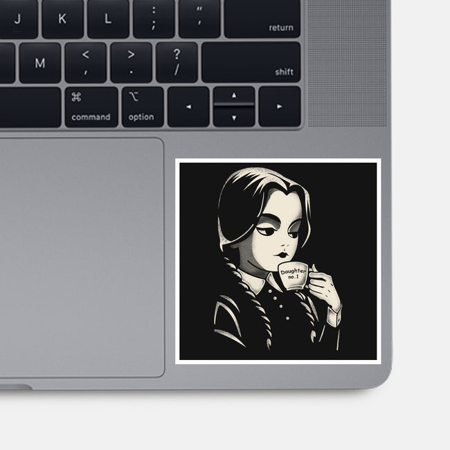 Daughter Number One-None-Glossy-Sticker-turborat14