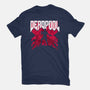 Deadpool Doomsday-Womens-Basic-Tee-rocketman_art