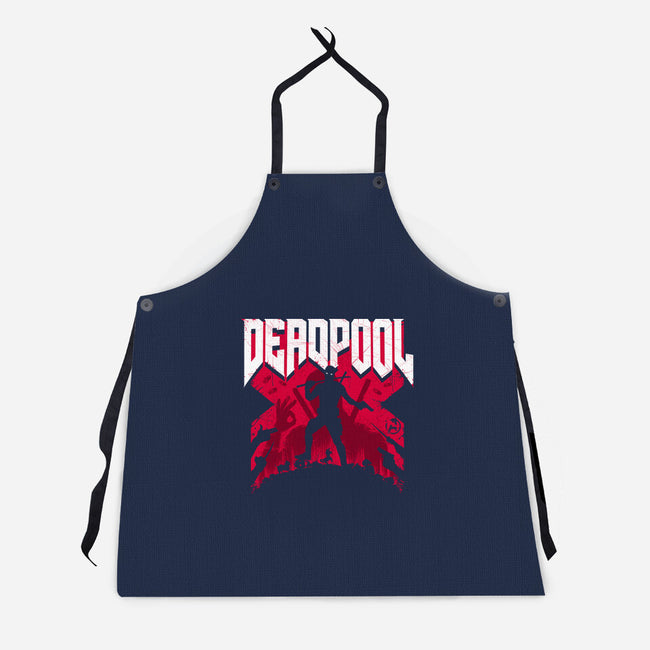 Deadpool Doomsday-Unisex-Kitchen-Apron-rocketman_art
