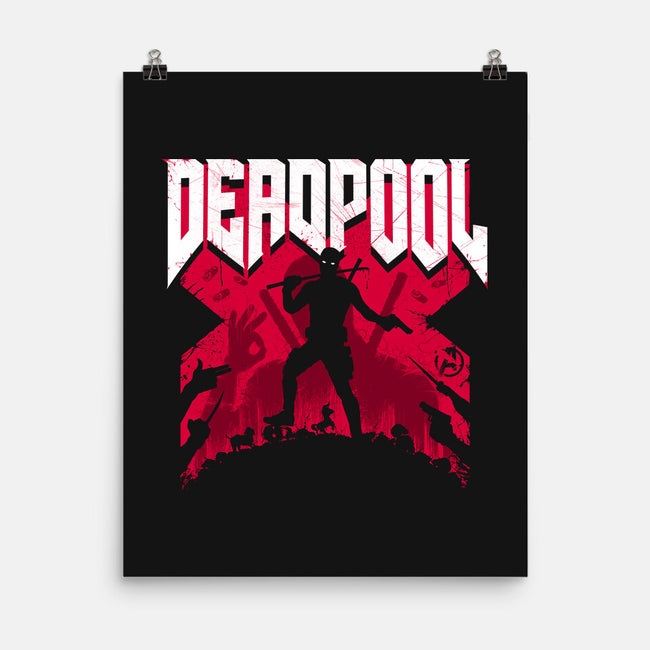 Deadpool Doomsday-None-Matte-Poster-rocketman_art
