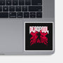 Deadpool Doomsday-None-Glossy-Sticker-rocketman_art