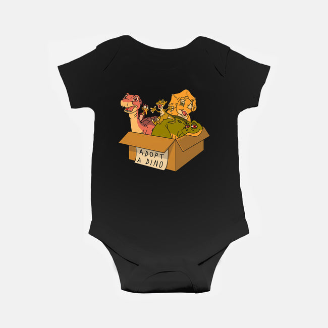 Adopt A Dinosaur-Baby-Basic-Onesie-patrickgp