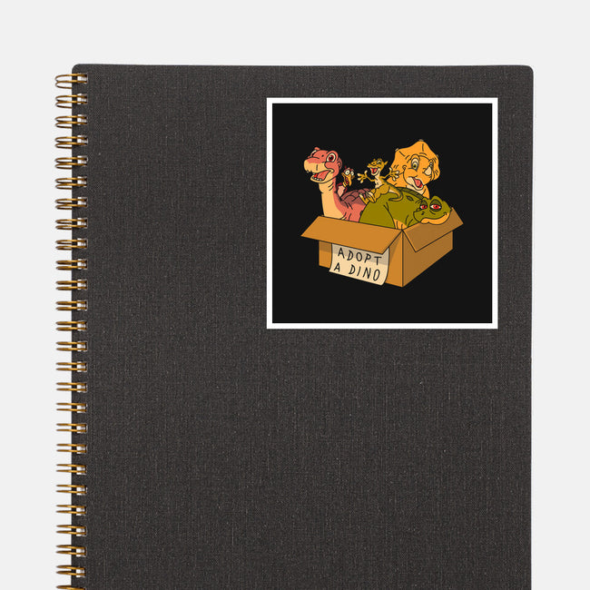 Adopt A Dinosaur-None-Glossy-Sticker-patrickgp