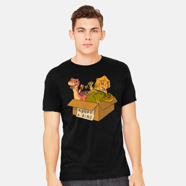 Adopt A Dinosaur-Mens-Heavyweight-Tee-patrickgp
