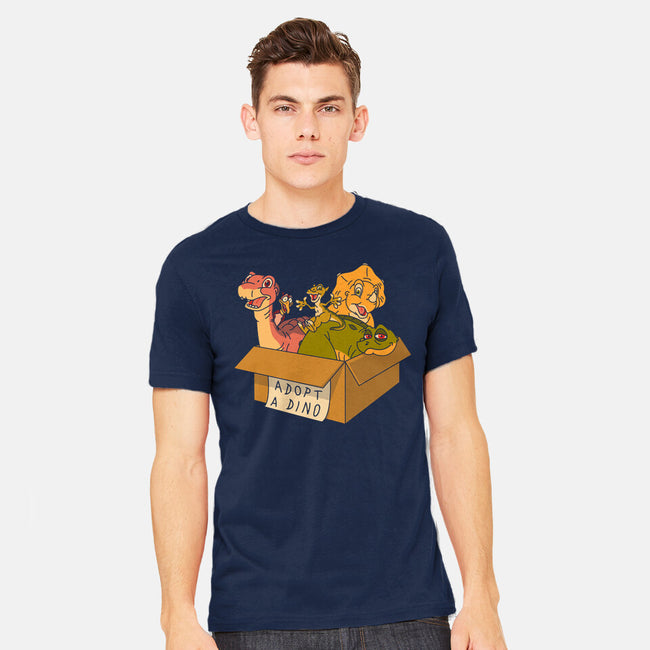 Adopt A Dinosaur-Mens-Heavyweight-Tee-patrickgp