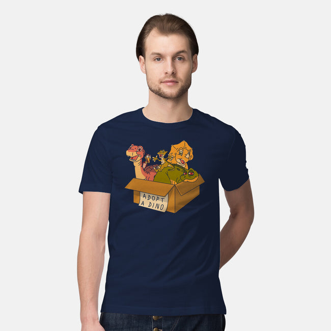 Adopt A Dinosaur-Mens-Premium-Tee-patrickgp