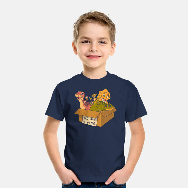Adopt A Dinosaur-Youth-Basic-Tee-patrickgp