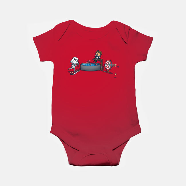 Hurry And Hit The Target-Baby-Basic-Onesie-Boggs Nicolas