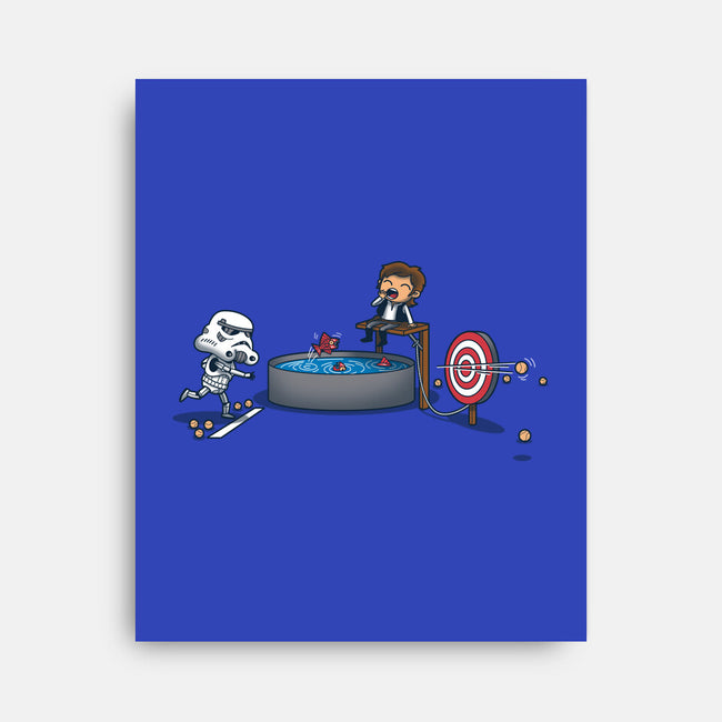 Hurry And Hit The Target-None-Stretched-Canvas-Boggs Nicolas