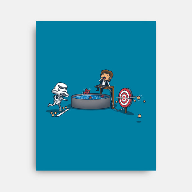 Hurry And Hit The Target-None-Stretched-Canvas-Boggs Nicolas