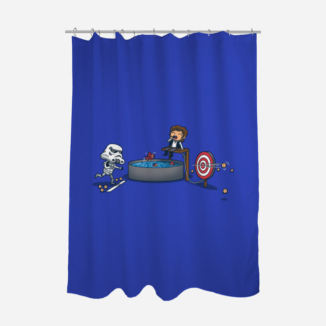 Hurry And Hit The Target-None-Polyester-Shower Curtain-Boggs Nicolas