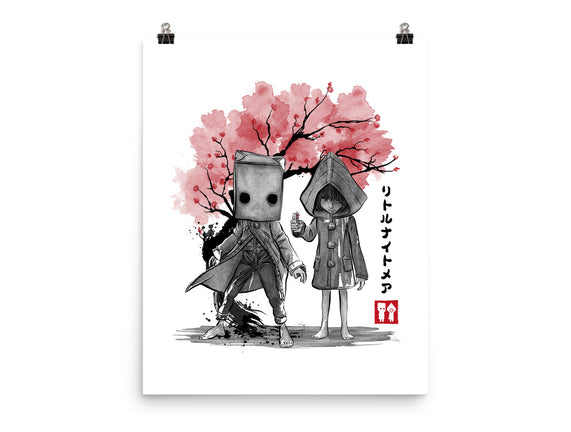 Six And Mono Sumi-e