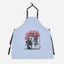 Six And Mono Sumi-e-Unisex-Kitchen-Apron-DrMonekers