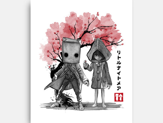 Six And Mono Sumi-e