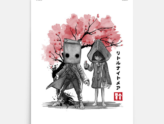 Six And Mono Sumi-e