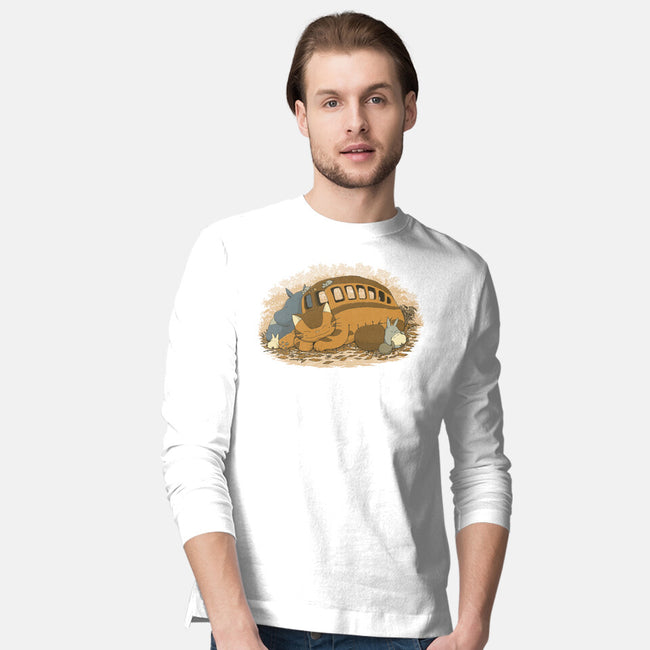 Spirits Nap-Mens-Long Sleeved-Tee-pigboom