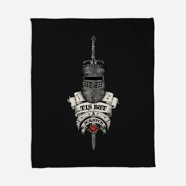 Tis But A Tat-None-Fleece-Blanket-rocketman_art